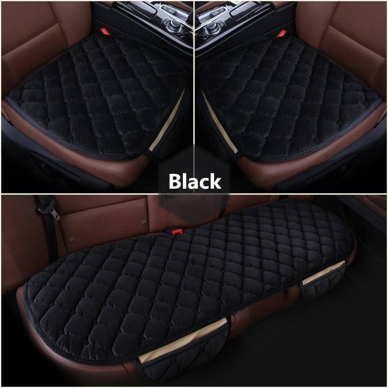 Soft Silk Velvet Car Seat Cover