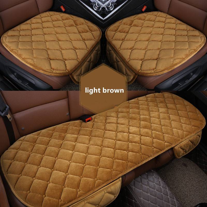 Soft Silk Velvet Car Seat Cover