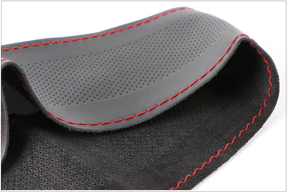 Genuine Leather Steering Wheel Cover