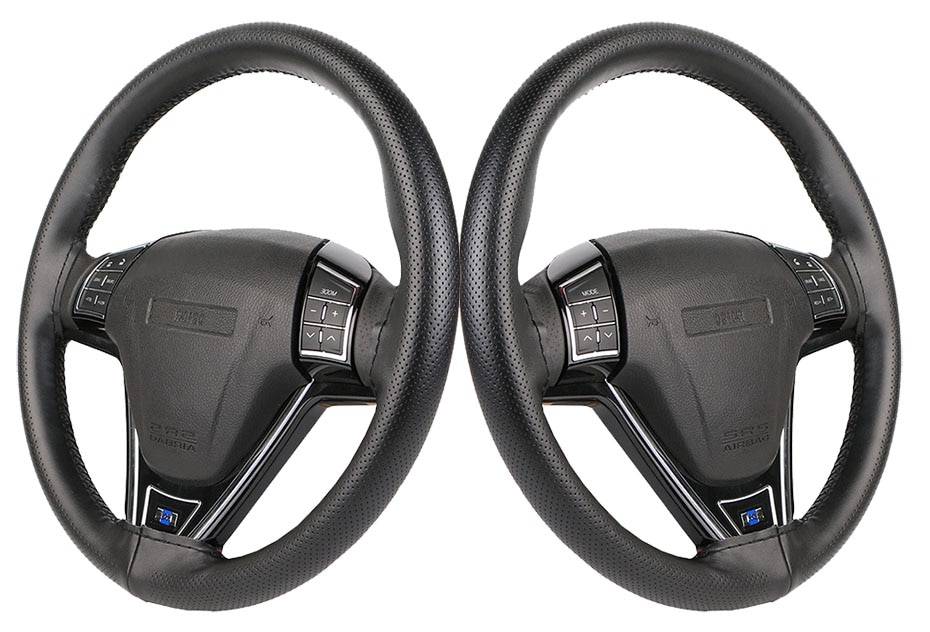 Genuine Leather Steering Wheel Cover