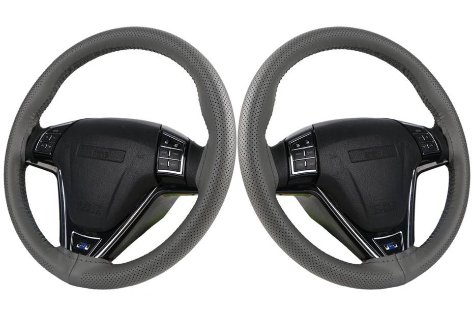 Genuine Leather Steering Wheel Cover