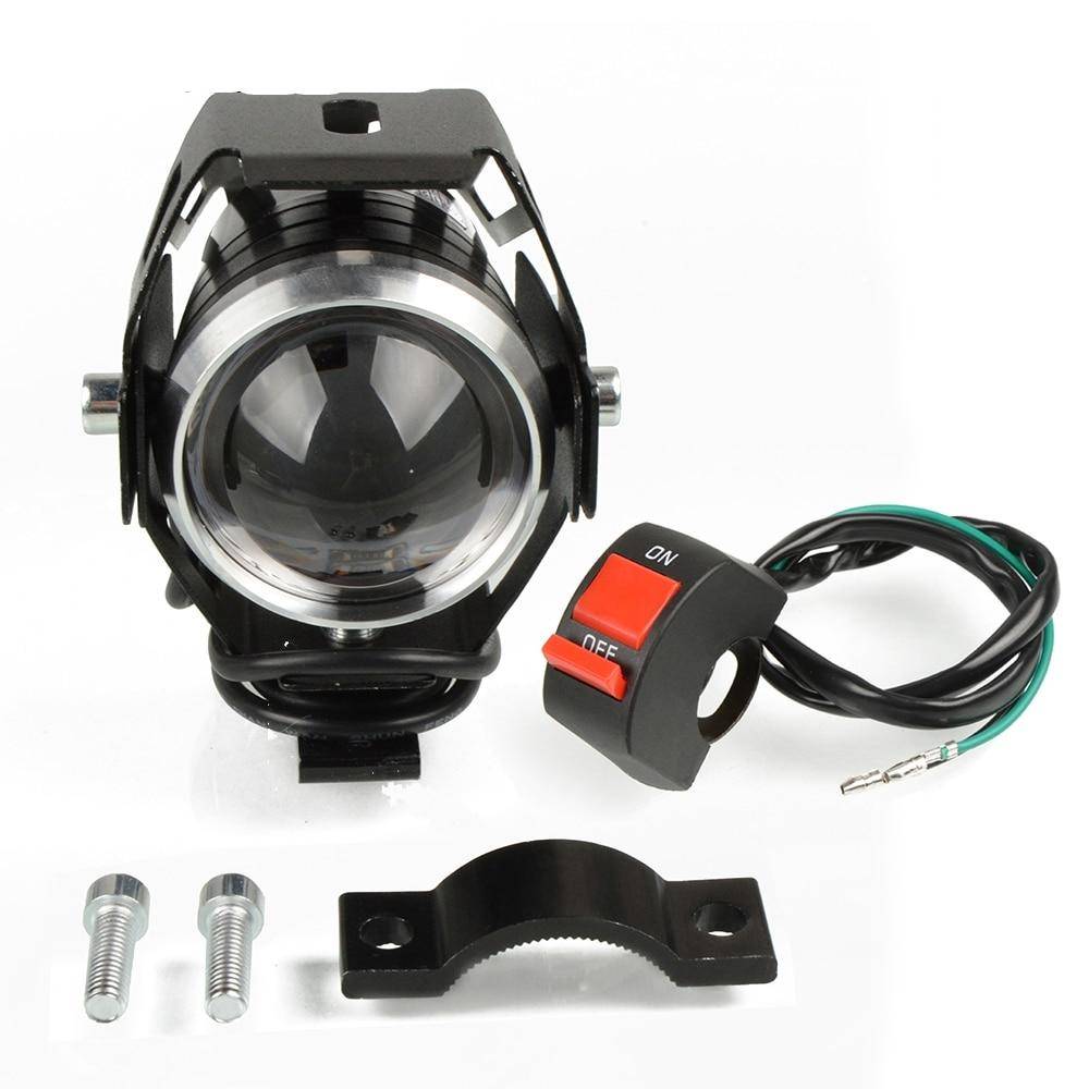 Motorcycle Headlights U5 Headlamp Spotlights Fog Head Light For HONDA XLV 600 650 700 TRANSALP NX 650 FMX 650 XRV650 TRX 300EX